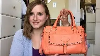 *ОБЗОР* Сумка-сэтчел Dooney & Bourke Florentine среднего размера с карманами — что помещается внутри