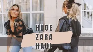 HUGE AUTUMN ZARA HAUL | NEW SEASON | LAUREN CROWE
