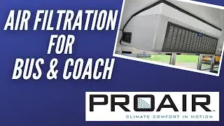 Air Filtration for Bus & Coach -- PROAIR HEPA-6 Filtration Unit