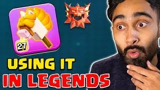 Using Stick Horse For 1st Time. (Clash of Clans)