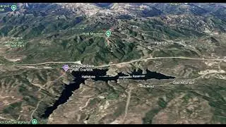 Town of Keetley, Utah flooded as Jordanelle Reservoir takes shape