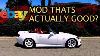 CHEAP EBAY CAR MOD YOU ACTUALLY WANT FOR THE S2000 : cheap OEM rep spoiler