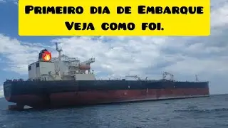 1° Dia de Embarque! Navio muito Grande.