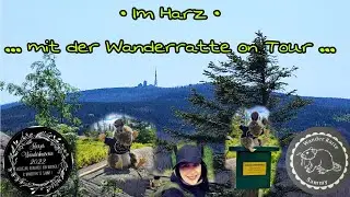 •Im Harz• Auf dem Scharfenstein bei Ilsenburg Aussicht zum Brocken Natur Erlebnis Nationalpark Harz