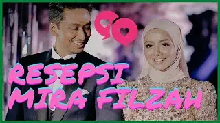 Sekitar Majlis Resepsi Mira Filzah & Wan Emir. Tetap Anggun Walaupun Tampa Crown & Bunga di Tangan