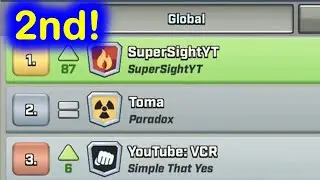 Rush Wars LIVE! 2nd Global! Gameplay! #7 Race to 10,000!