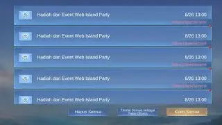 CARA CLAIM SEMUA HADIAH DI EVENT WEB ISLAND PARTY MLBB - CARA SELESAIKAN EVENT WEB ML DENGAN CEPAT!!