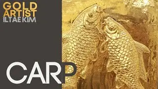 [Gold Artist Iltae Kim] Carp / 24K Gold
