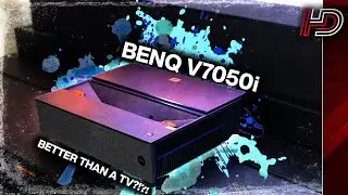Обзор лазерного телевизионного проектора BenQ 4K UST V7050i
