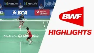 BCA Indonesia Open 2017 | Badminton F &ndash; Highlights