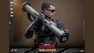Hot Toys Blade  Deadpool & Wolverine - 1/6th scale Collectible Figure