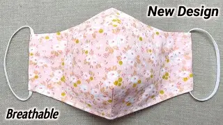 DIY Mask | New Style Breathable Face Mask I Face Mask Sewing Tutorial | How to make mask at home