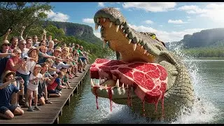 We Compared the T-Rex and Monster Crocodile Exhibits - Here's What's BEST for Thrill Seekers