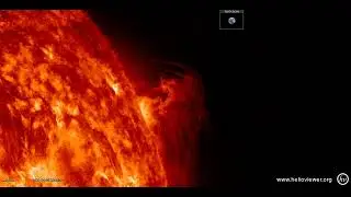 Solar prominence eruption - 4/5.10.23