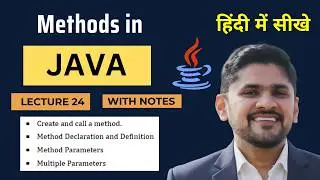 Methods in Java (Hindi) | Java Functions | Multiple Parameters | Java Tutorial | Amit Thinks