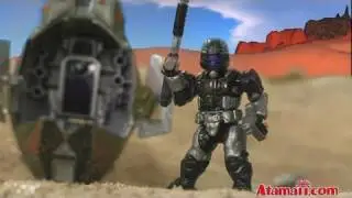 HALO ODST Drop Pods Toys Review Unboxing