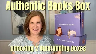 Authentic Books Box | Unboxing 2 Fabulous Book Boxes | Books, Candles, Self Care and More!