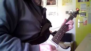 mein Blues mit x Gitarr und Roland AC-33 Acoustic Chorus