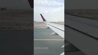 Qatar to Bahrain flying landing #aviationlovers