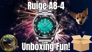 Распаковка автоматических часов Ruige A8-4 &mdash; это развлечение!