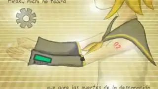 【mothy feat. Kagamine Rin】 Clockwork Lullaby 【Sub. Espa&ntilde;ol + Romaji】