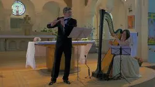 F. CHOPIN : Variations sur un th&egrave;me de G.Rossini (Denis Nikolayev , flute / Liza Herasina , harpe)