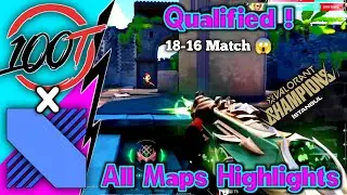 18-16 Match ! All Maps Highlights - 100 Thieves VS DRX | VALORANT Champions 2022