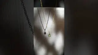 Make a statement with this gorgeous peridot necklace💎😍 #smallbusiness#jewellery#explore#viral#simple