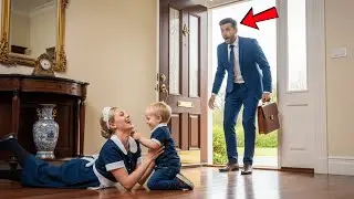 La Nuova Cameriera Povera Fece L’Impossibile — E Il Figlio Del Milionario Parlò Per La Prima Volta