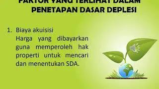 BAB 11 Penyusutan, Penurunan dan Deplesi