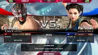 VF5 REVO WORLD TOUR FT3 | STRIDER_SP (El Blaze) VS NUCLEAR (Pai) | Previa Defensores Virtuosos #20