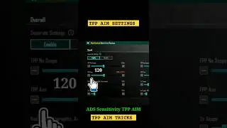 TPP AIM Setting Best Tricks #short #shorts #youtubeshorts #shortvideo #bgmishorts