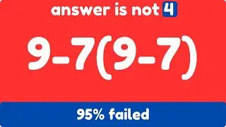 I know you can win this math problem, but 98% already failed