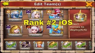 Castle Clash Challenge a Warden Brawler Warden Rank #2 iOS