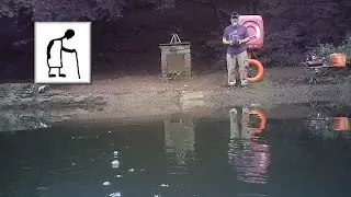 Quelima Mini Camera on the Rescue Recovery boat on Abbots Pool 190827