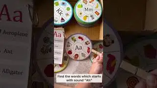 A to Z Alphabet Beginning Sound Phonics Wheels (Great reading, phoincs and beggining sounds)