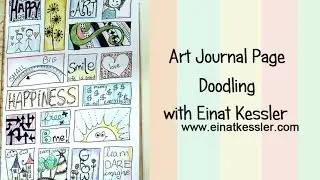 Art Journal Page: Doodling