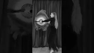 Fusion Bellydance With Fan Veils  - Day 3 Of Fanveils Challenge 2025
