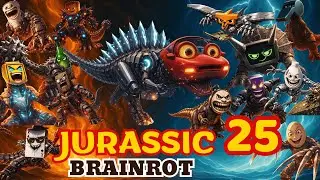 Brainrot Anime Opening Song Pt.25 ft Jurassic World | Official Music Video
