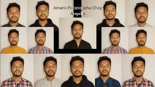 Amaro Porano Jaha Chay | Vishwi | Rabindra Sangeet #acapella