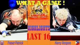 LAST 16 | Fraser Patrick vs Harry Vergara | HIGHLIGHTS | HANOI OPEN POOL 2025