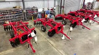 Serafin Eco Offset Discs assembled & out the door to customers