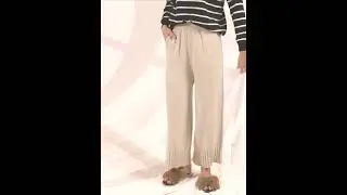 pure cashmere pants