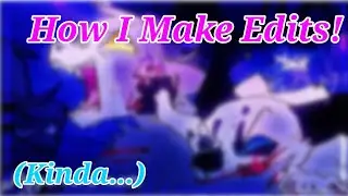 I recorded myself making a Warrior Cats edit 👍