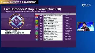Breeders' Cup Handicapping With Matt Bernier