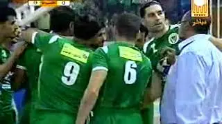 فوز النصر على الأهلي بنغازي 3-2  في الدوري الليبي للكرة الطائرة // 29-11-2008