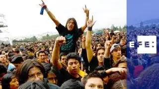 Ecuador vibrates to the rhythm of rock at Quitofest