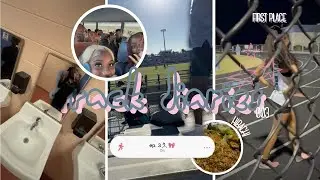 track diaries ep.3🏃🏽&zwj;♀️🎀 |track meet vlog |bus ride, events, pr&rsquo;s, hibachi ,etc|| Heraje Amiracle ♡︎