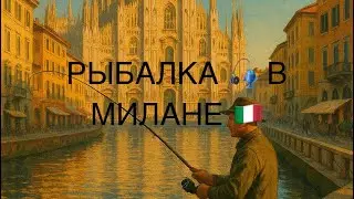 Una giornata di pesca a Trezzo sull&rsquo;Adda . Рыбалка в Милане🇮🇹 2025.