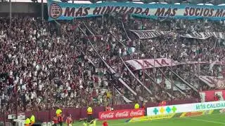 Así se gritó el gol de Carrera en la cancha de Lanús ante Unión 